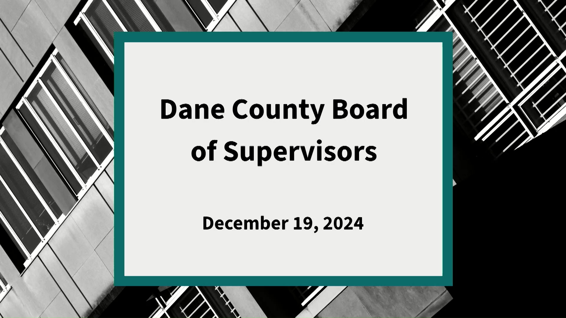 Thumbnail image for Dane County Board: Meeting of December 19, 2024