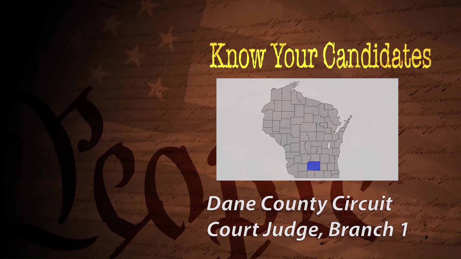 Know Your Candidates: Dane County Circuit Court Judge Branch 1: Nathan Wagner