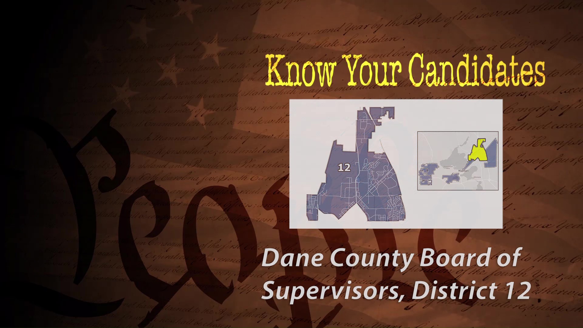 Know Your Candidates: Dane County Supervisor District 12: Tommy Rylander