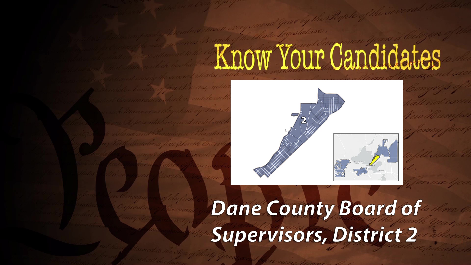 Know Your Candidates: Dane County Supervisor District 2:  Carlos Rodriguez Lewison