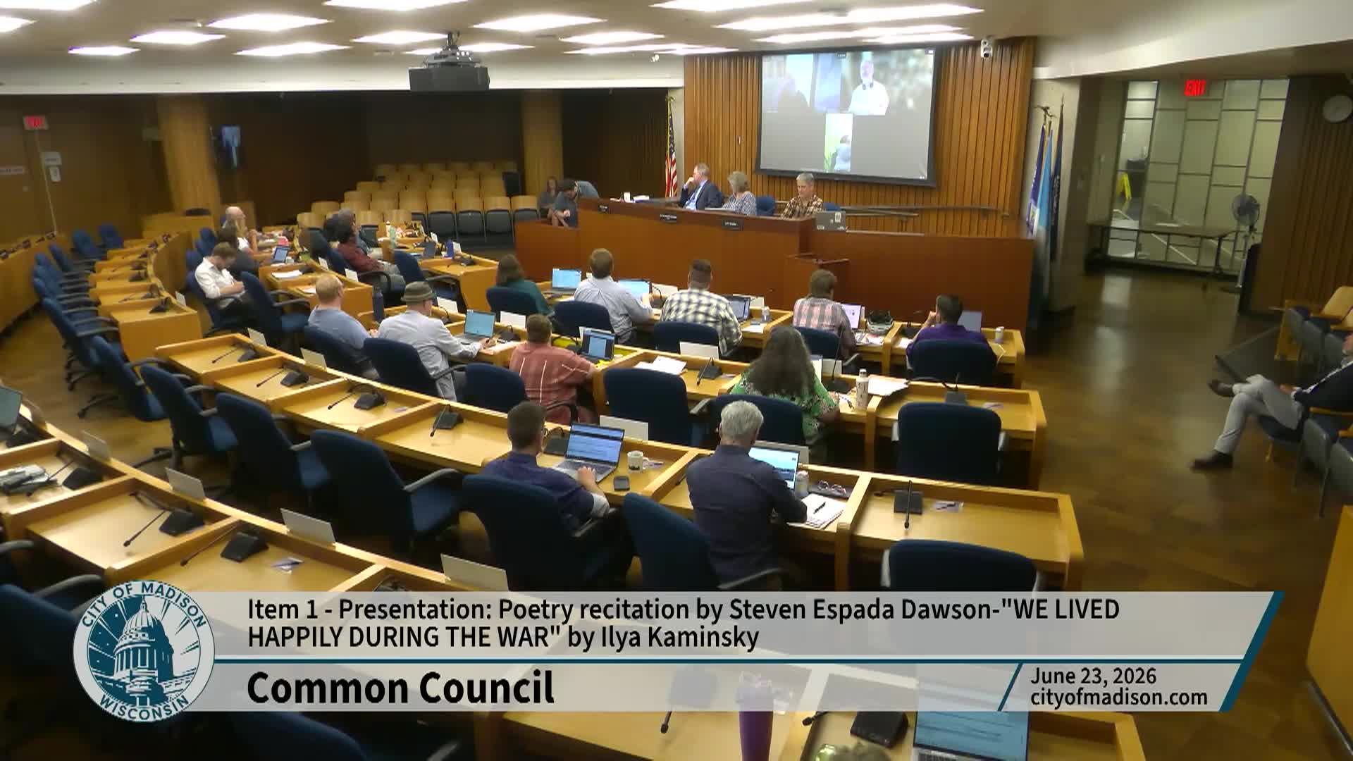 Thumbnail image for Common Council: Meeting of June 23, 2026