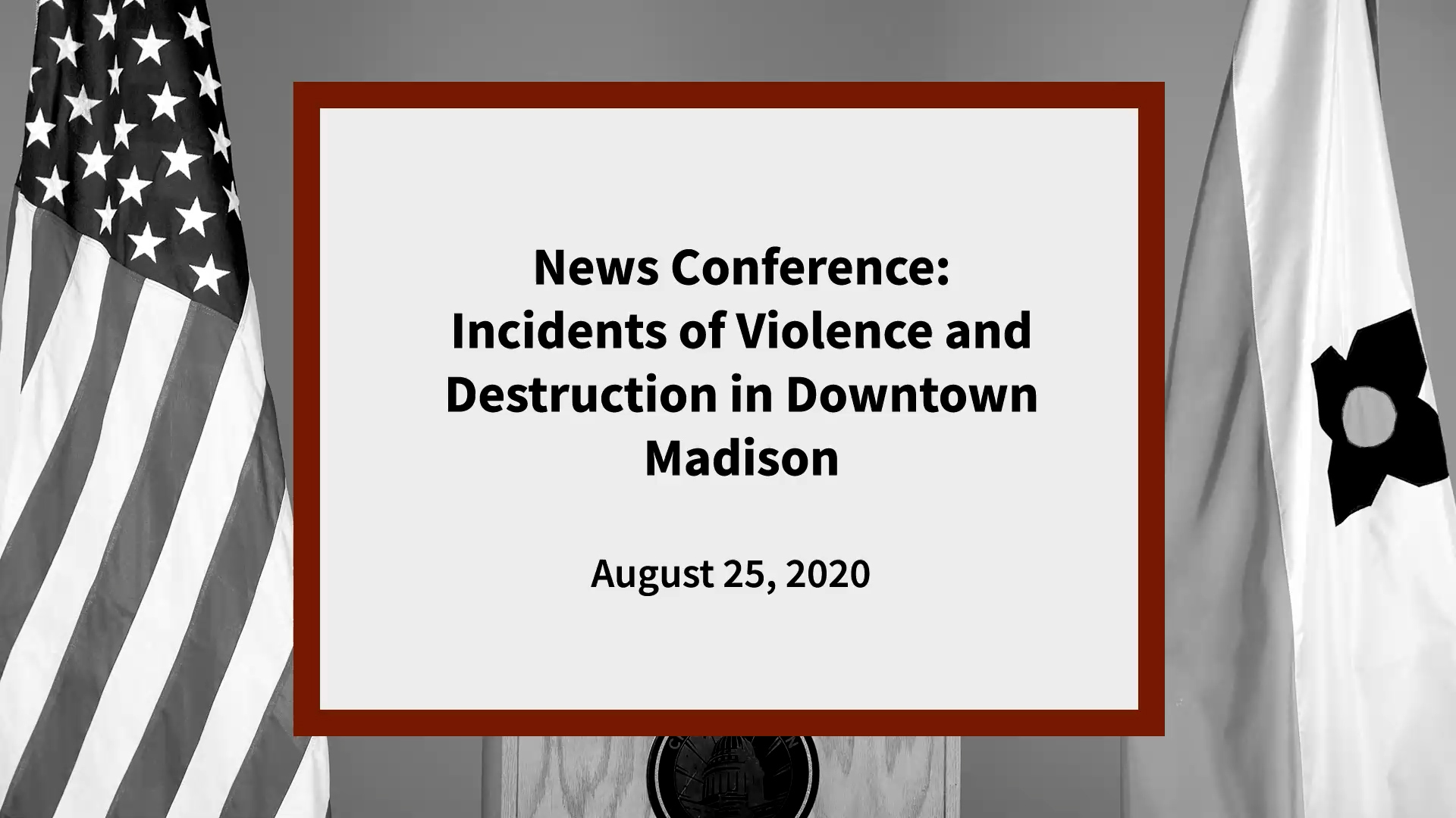 Thumbnail image for Incidents of Violence & Destruction in Downtown Madison