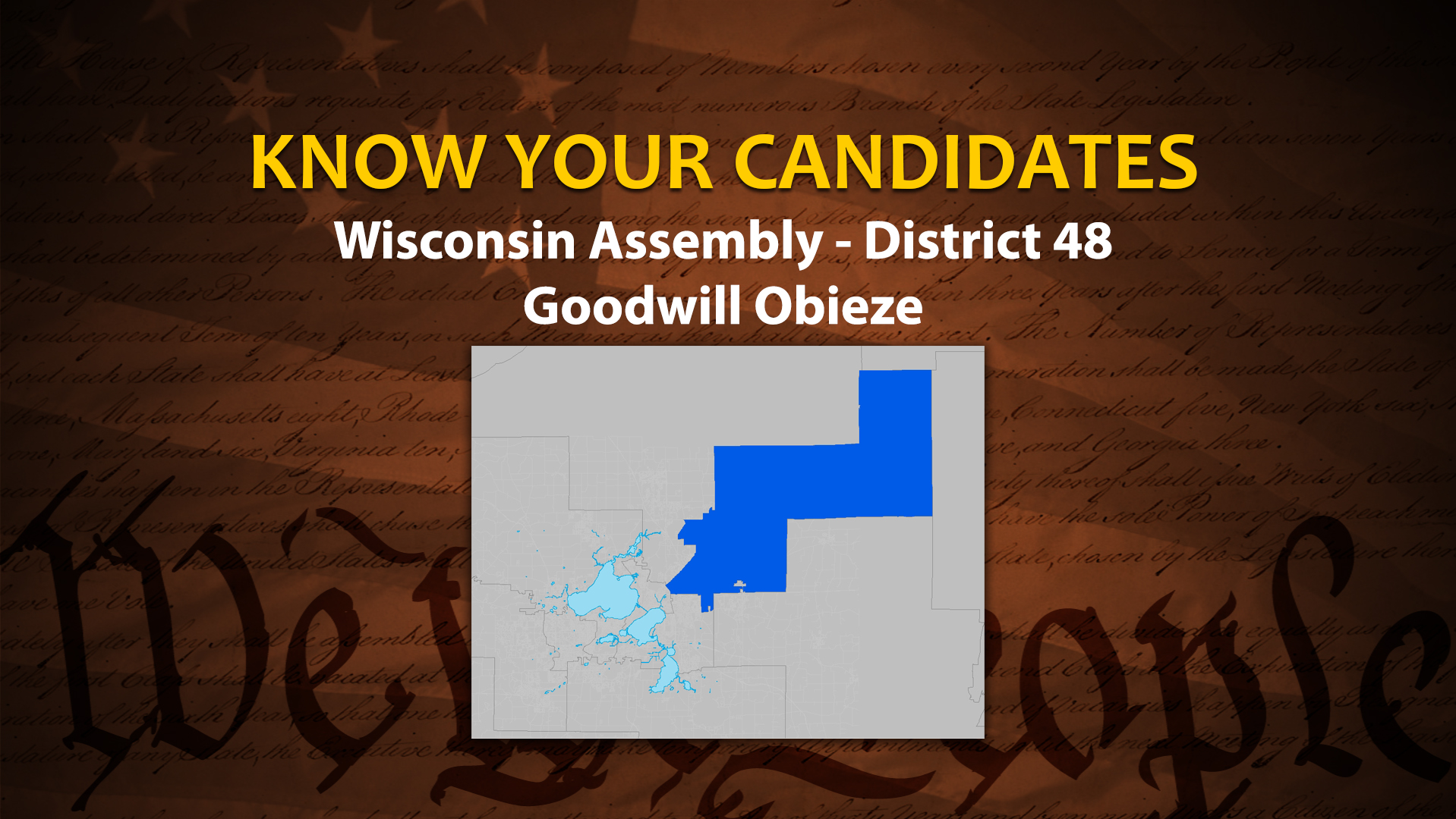 Thumbnail image for Know Your Candidates: Wisconsin Assembly District 48: Goodwill Obieze